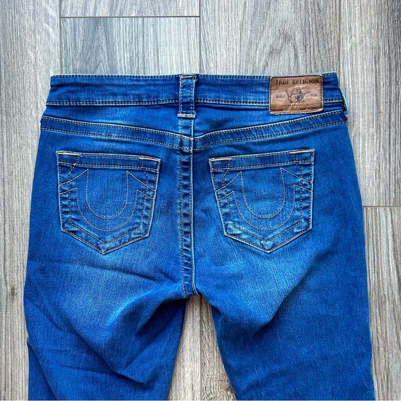 True Religion Halle Mid Rise Super Skinny Jeans | 28 - Picture 7 of 8